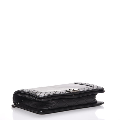 Chanel Calfskin Small Boy Reverso Flap Black 4 of 8