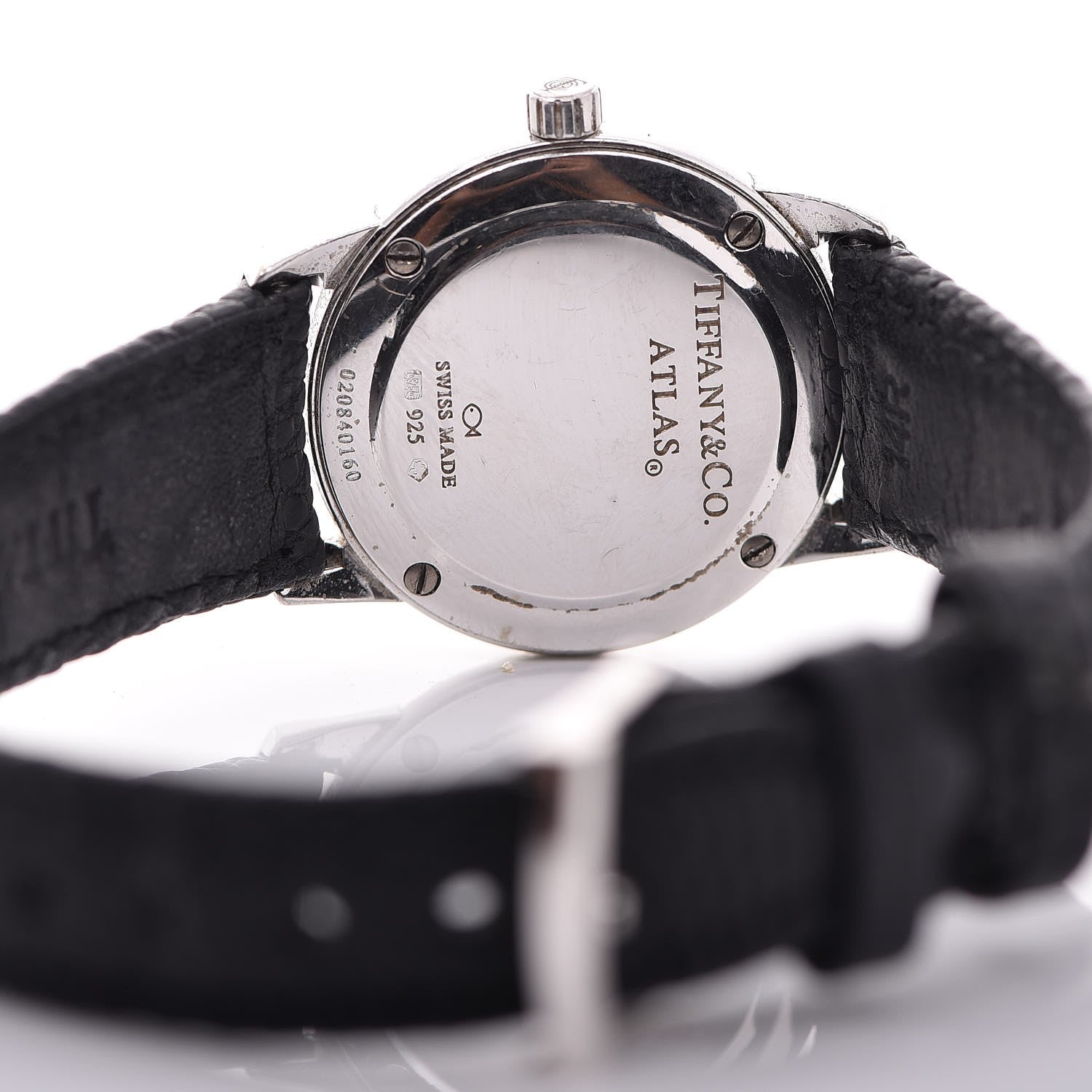 Tiffany Sterling Silver Lizard 24mm Atlas Quartz Watch 4 of 6