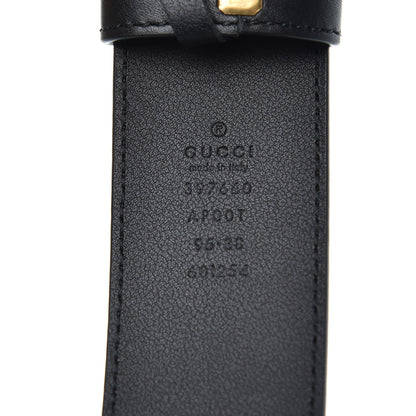 Gucci Calfskin Double G 40mm Belt 95 38 Black 6 of 6