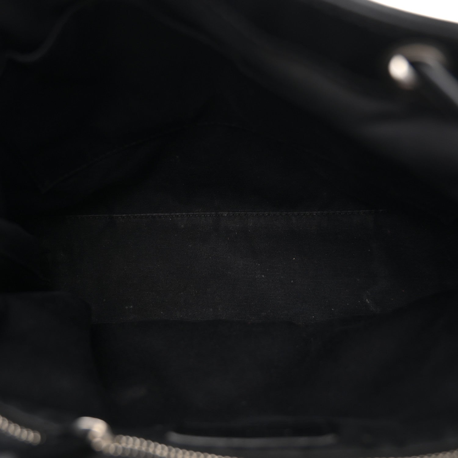 Saint Laurent Calfskin Y Quilted Monogram Small Loulou Backpack Black 5 of 12