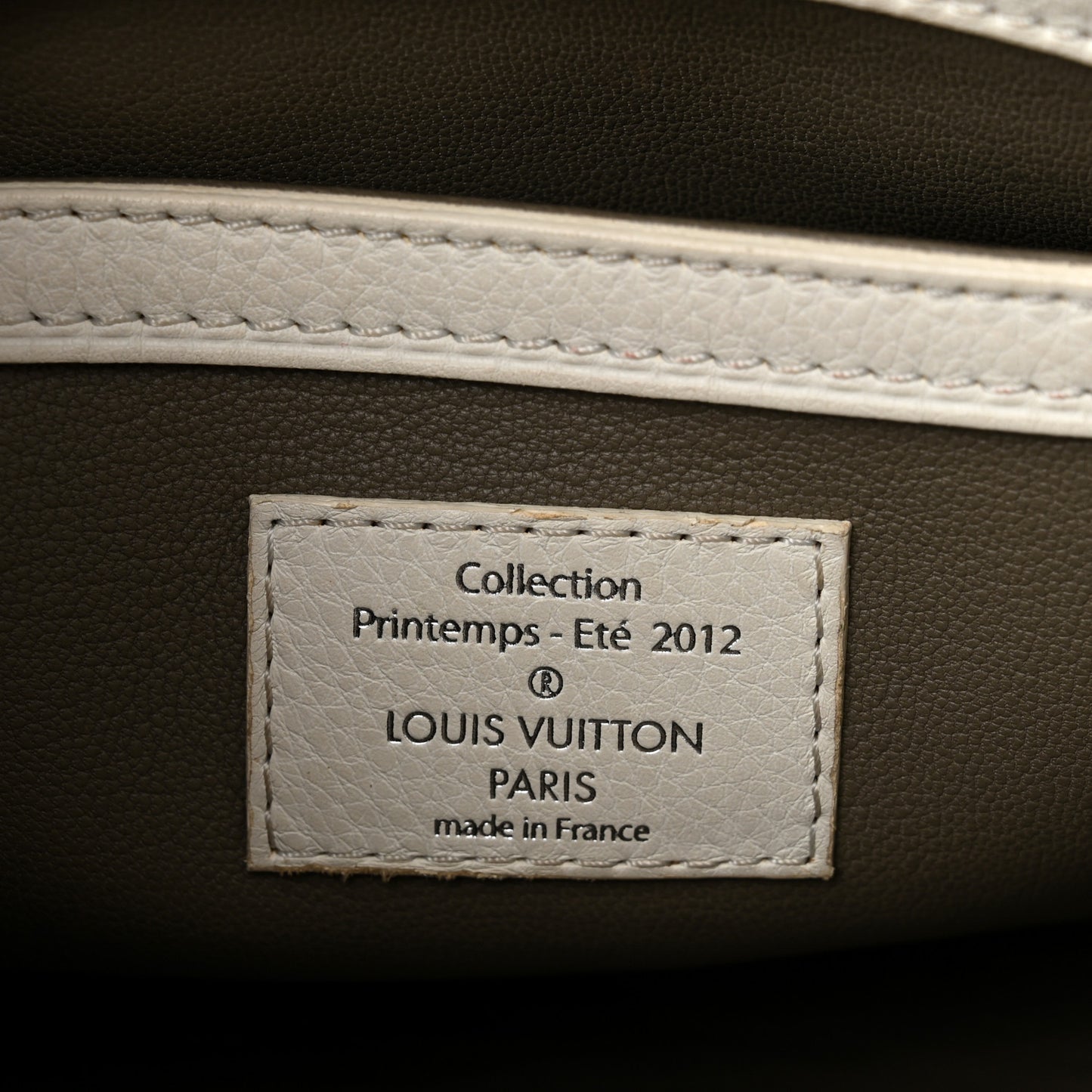 Monogram Bouclettes Speedy Round Perle