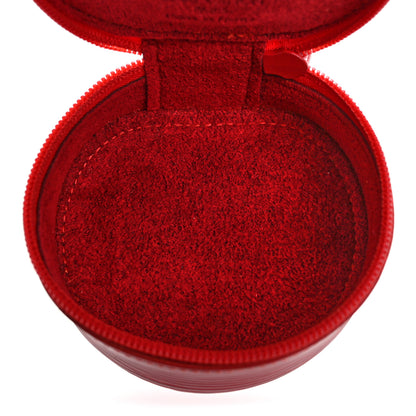 Louis Vuitton Epi Ecrin Bijoux 8cm Jewelry Box Case Castillan Red 5 of 8