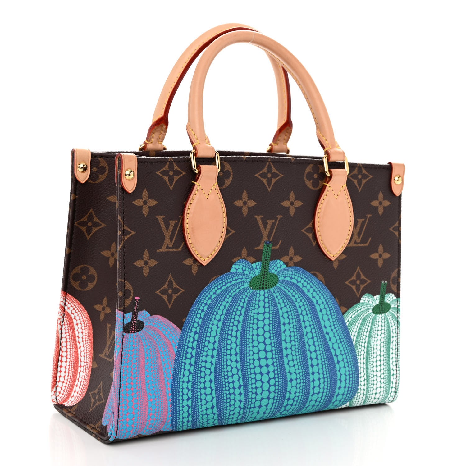 LV オンブル 150 Louis Vuitton LV X YK Monogram Pumpkin Onthego PM Multicolor