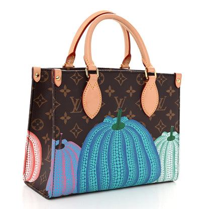 Louis Vuitton LV X YK Monogram Pumpkin Onthego PM Multicolor 3 of 9