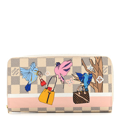 Louis Vuitton Damier Azur 2018 Christmas Animation Zippy Wallet 1 of 12