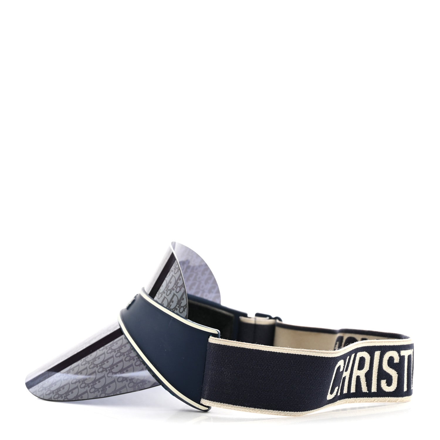 Christian Dior Oblique DiorClub V1U Sun Visor Blue 4 of 7