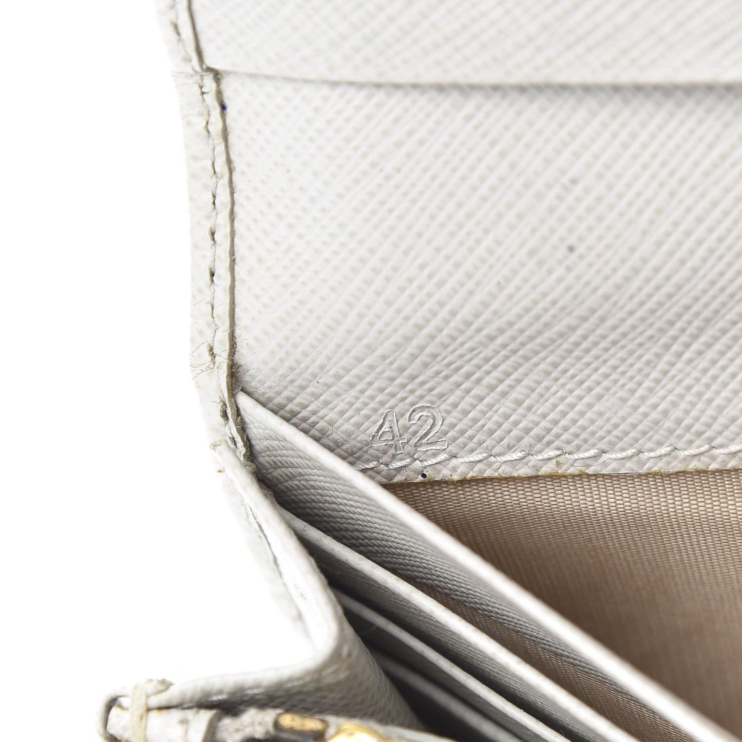 Saffiano Bow Continental Wallet Talco