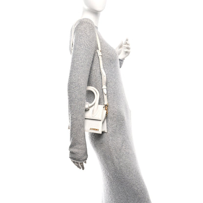 Jacquemus Smooth Calfskin Le Chiquito Noeud White 2 of 11