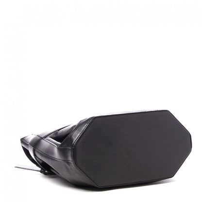 Louis Vuitton Epi Sac D'Epaule GM Black 3 of 8