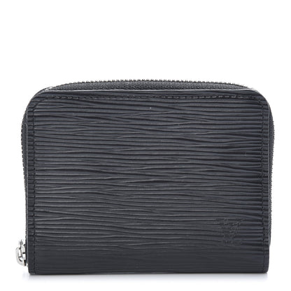 Louis Vuitton Epi Zippy Coin Purse Black 1 of 7