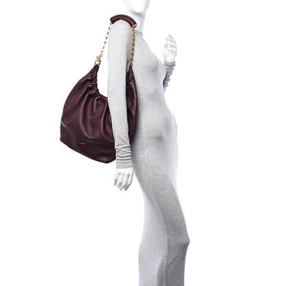 Loewe Buttery Nappa Lambskin Medium Squeeze Bag Dark Burgundy 2 of 10