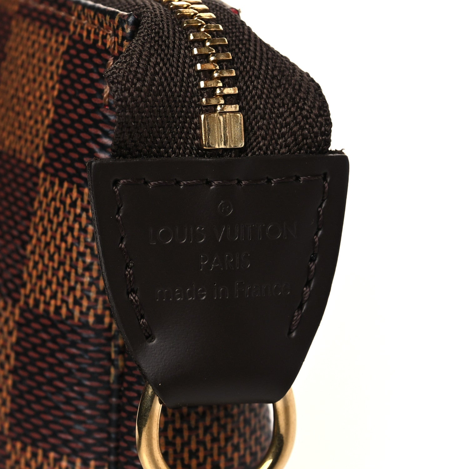 Louis Vuitton Damier Ebene Mini Pochette Accessories 6 of 11