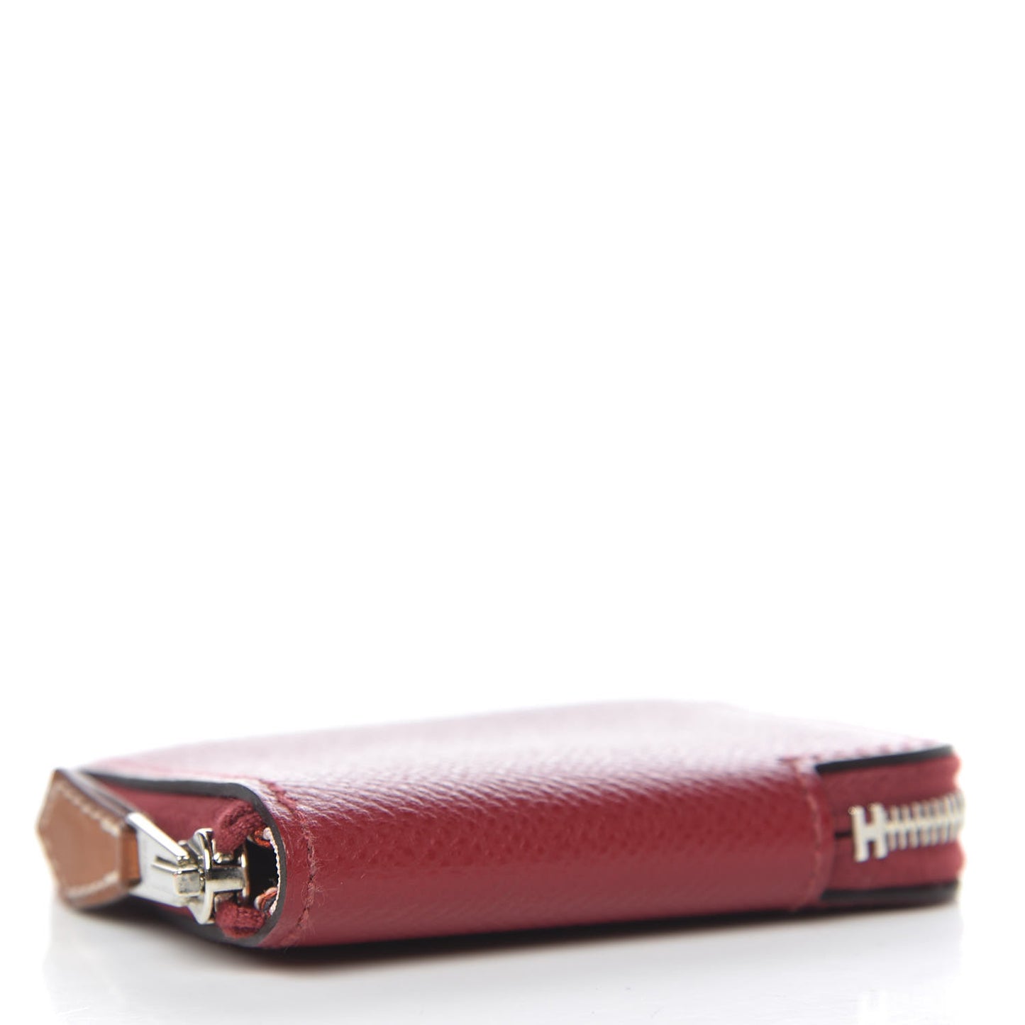 Epsom Silk'in Coin Purse Rouge Grenat