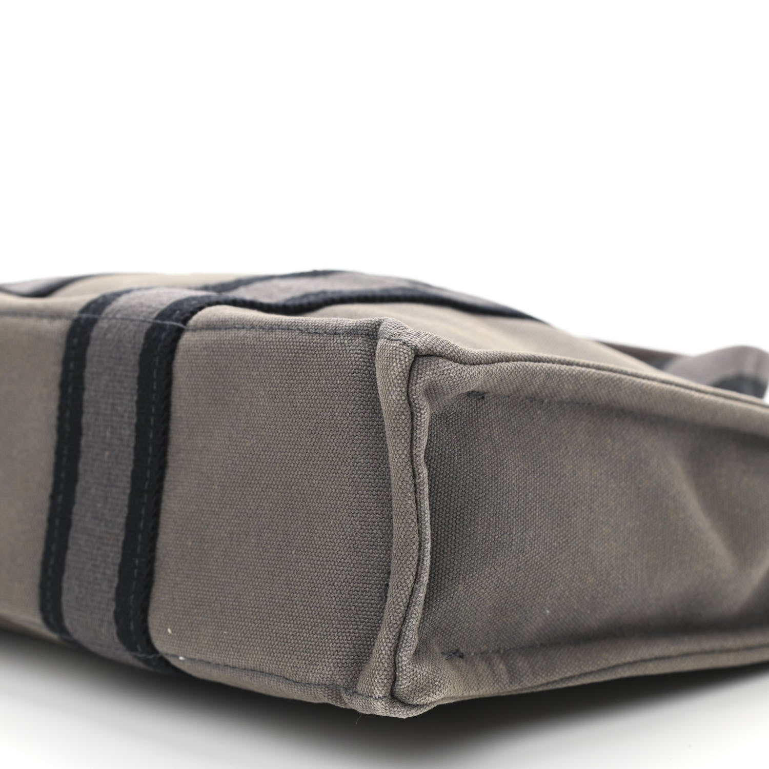 Hermes Canvas Fourre Tout PM Grey 9 of 9