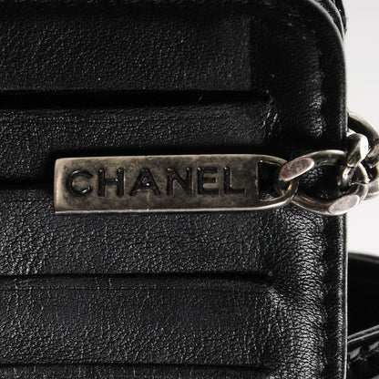 Chanel Patent Reissue Compact Wallet Black 9 of 10
