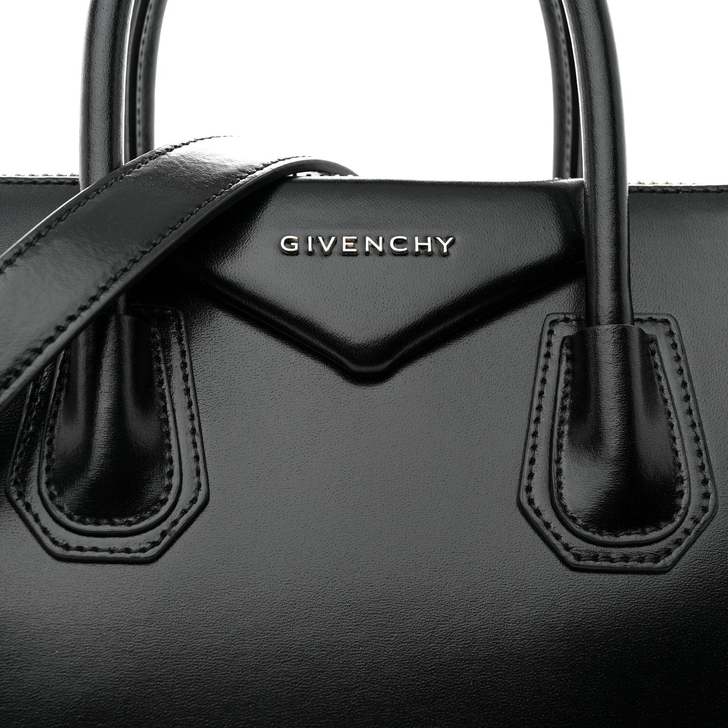 Givenchy Shiny Lord Calfskin Small Antigona Black 8 of 12
