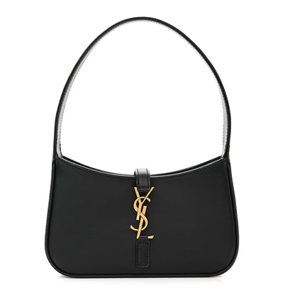 Saint Laurent Smooth Calfskin Le 5 A 7 Mini Hobo Black 1 of 10