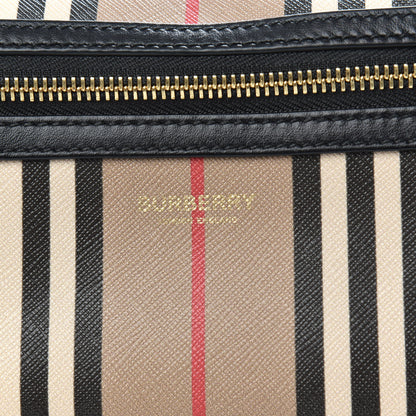 Burberry E-Canvas Icon Stripe Sonny Bum Bag Archive Beige 6 of 9