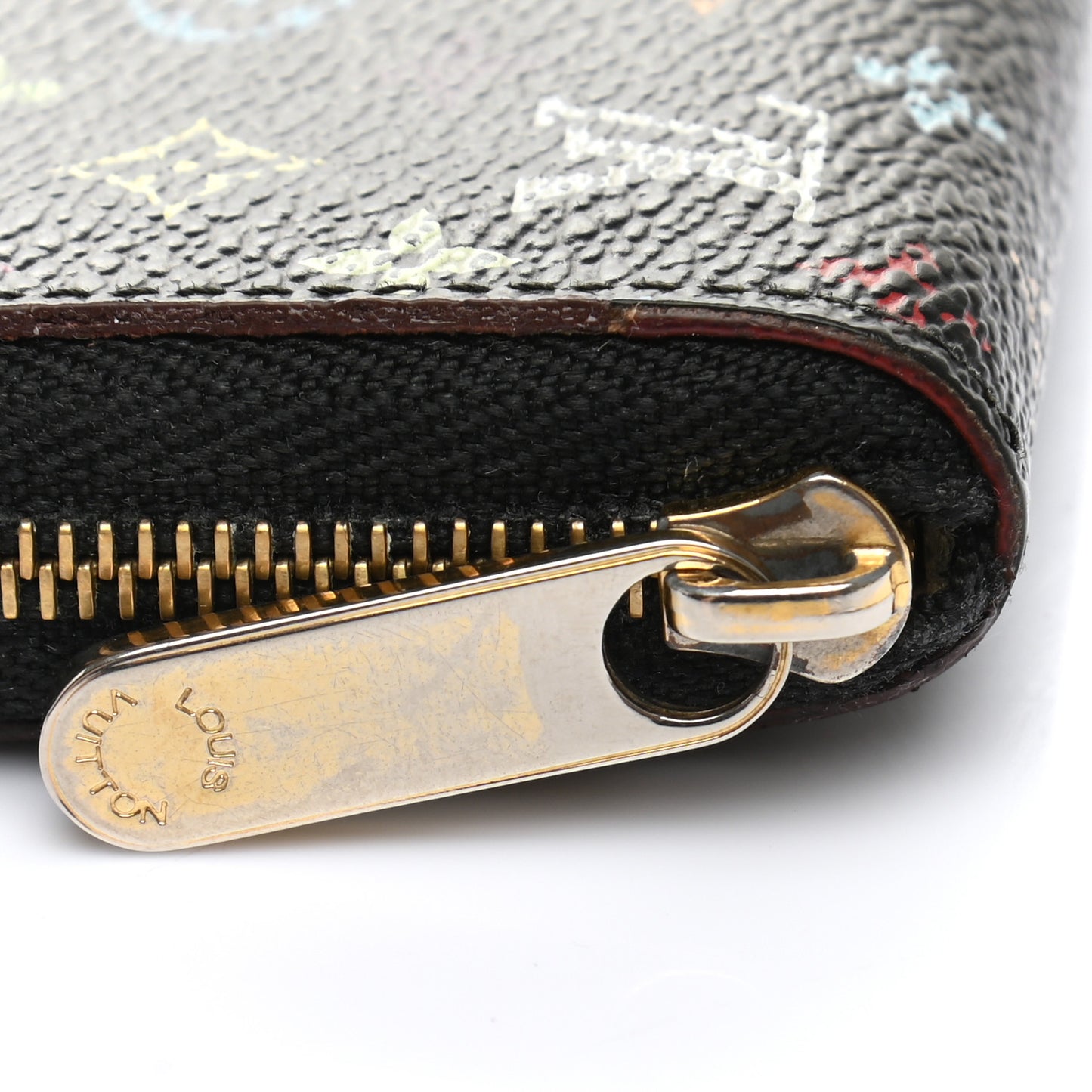 Monogram Multicolor Zippy Coin Purse Black Grenade