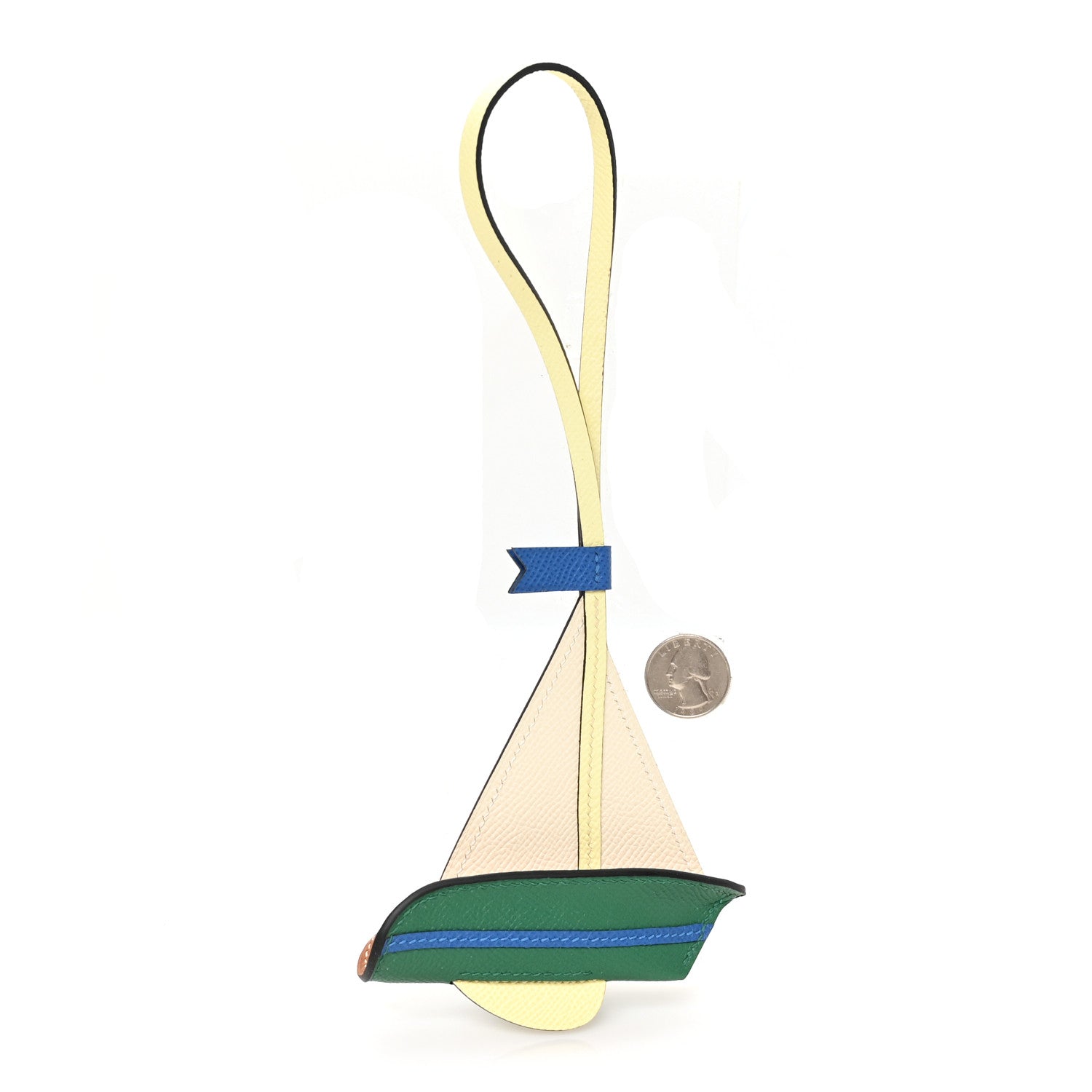 Hermes Epsom Sail Boat Bag Charm Multicolor 2 of 4
