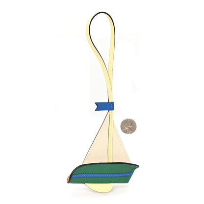 Hermes Epsom Sail Boat Bag Charm Multicolor 2 of 4