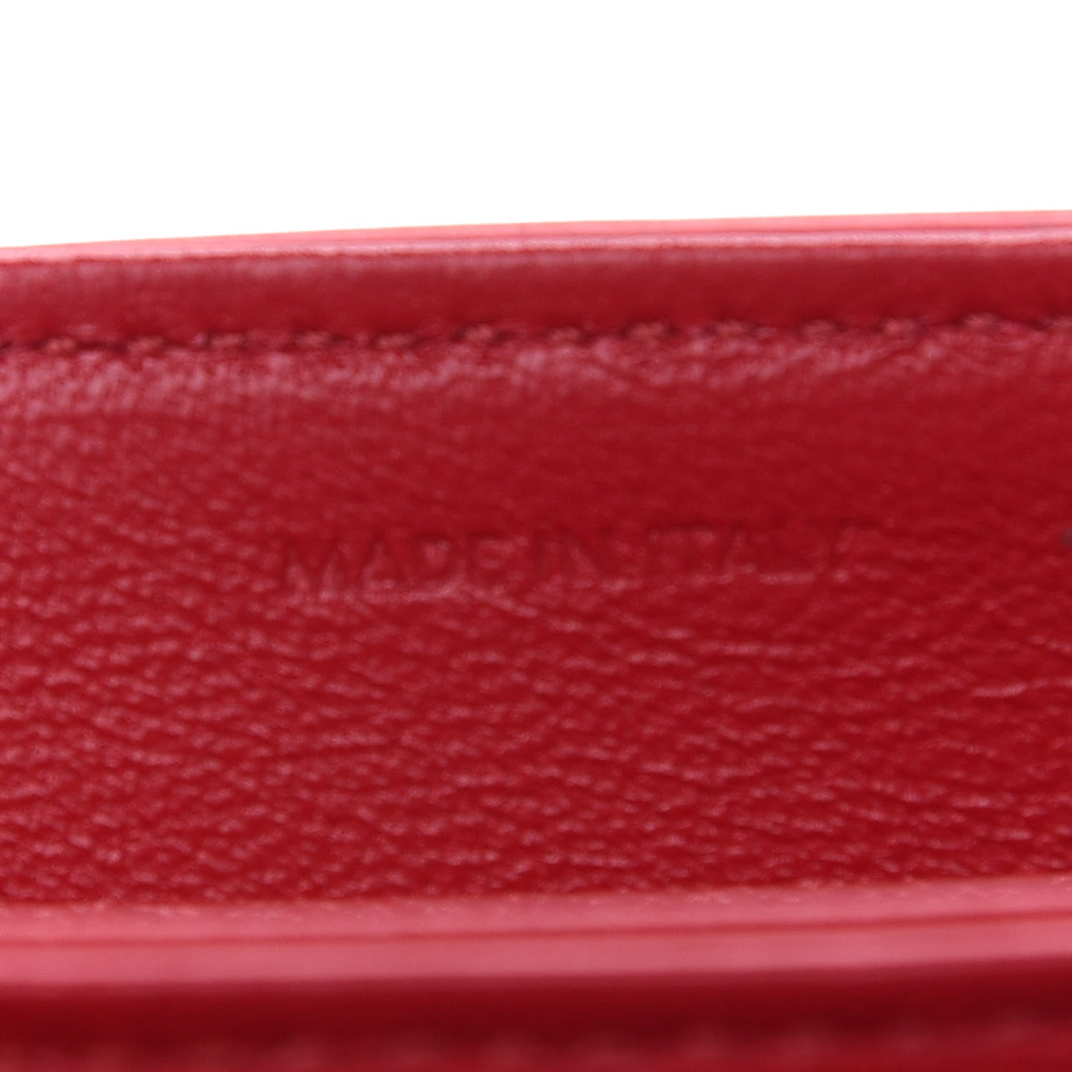 Celine Shiny Calfskin Small C Bag Red 7 of 9
