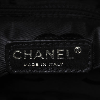 Chanel Calfskin Contrast Stitch Surpique Bowler Black 5 of 9