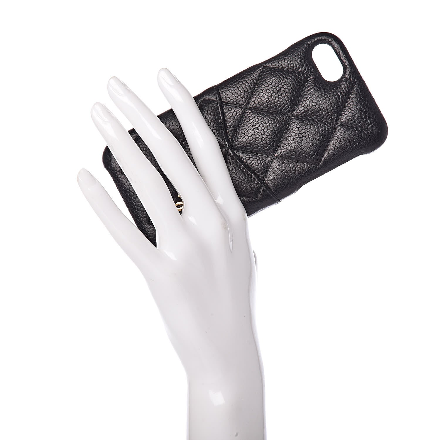 Chanel Caviar Quilted iPhone 7/8 Coco Tech Case Black 2 of 7