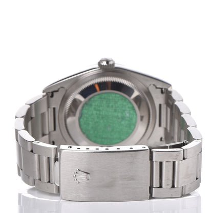 Rolex Stainless Steel 36mm Oyster Perpetual Datejust Watch Blue Roman 16200 4 of 6