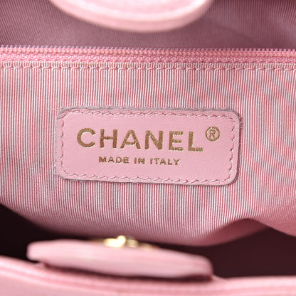 Chanel Caviar Quilted Petit Shopping Tote PST Pink 5 of 19