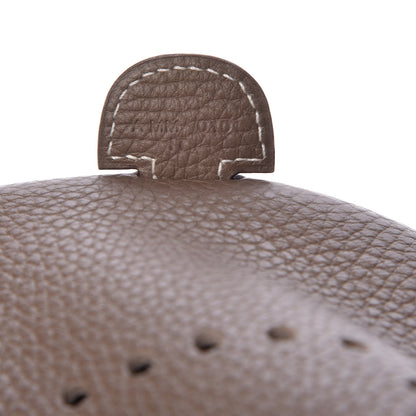 Hermes Taurillon Clemence Evelyne III PM Etoupe 7 of 12