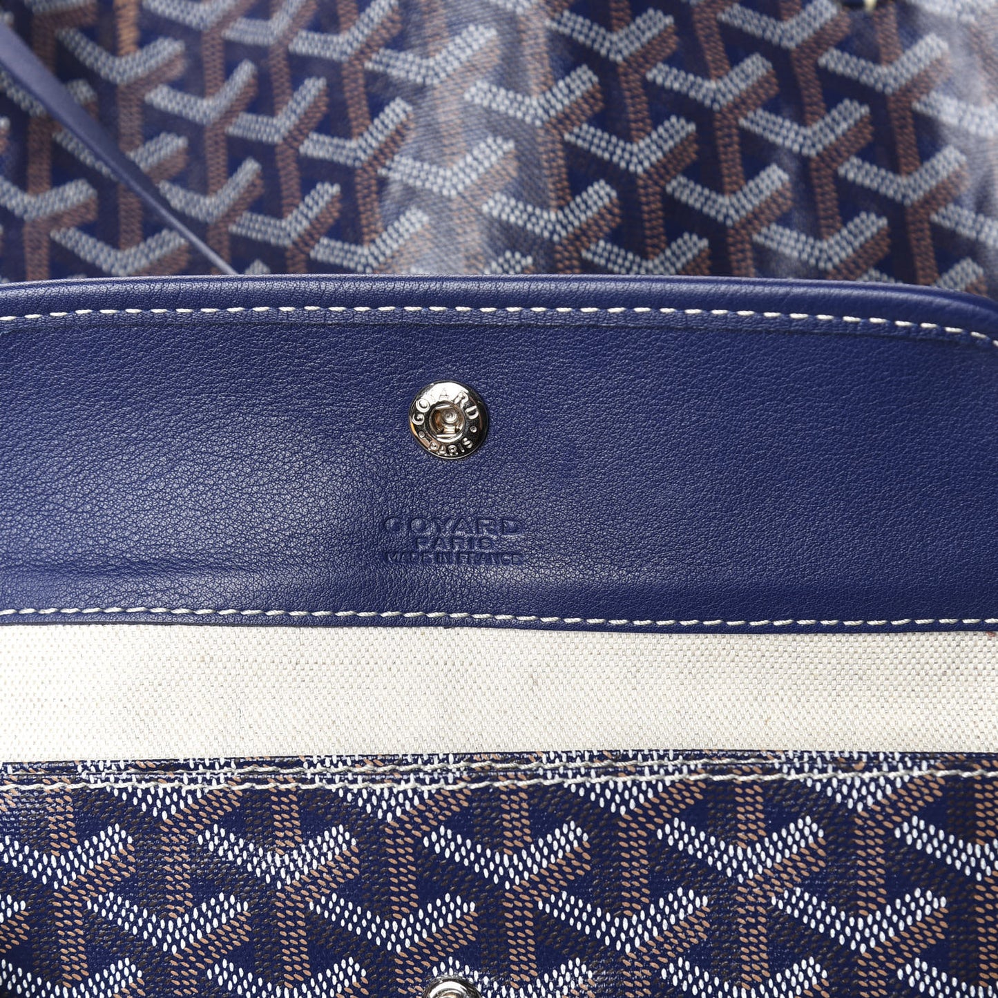 Goyardine Saint Louis GM Navy