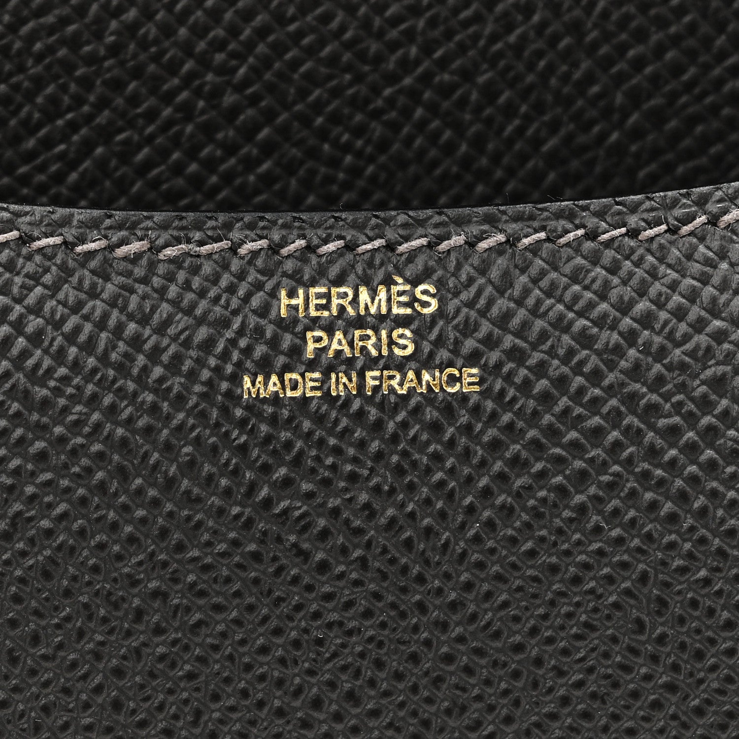 Hermes Epsom Constance 18 Graphite 7 of 12