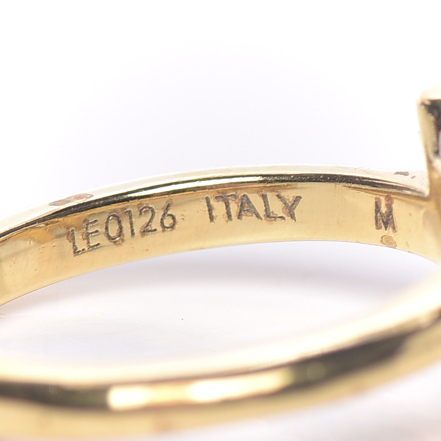 LV And Me Hashtag Ring M Gold