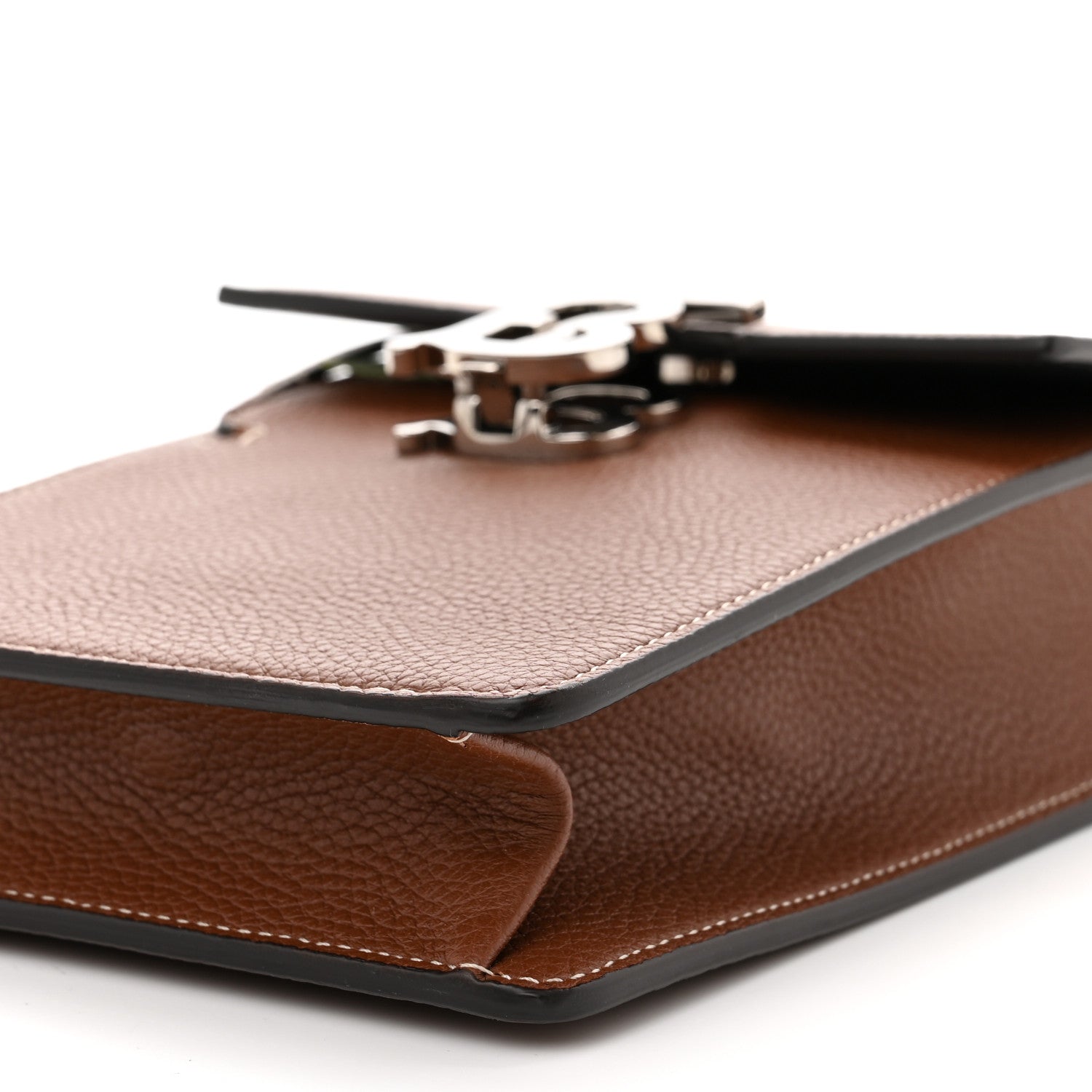 Burberry Grainy Calfskin TB Robin Bag Tan 8 of 8
