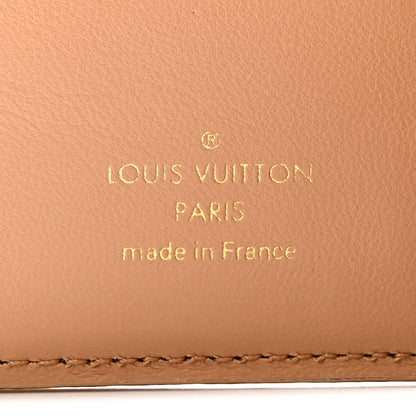 Louis Vuitton Lambskin Embossed Monogram Lou Coussin Wallet Camel 7 of 9