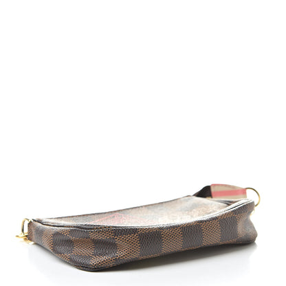 Louis Vuitton Damier Ebene 2014 Christmas Animation Mini Pochette Accessories 4 of 7