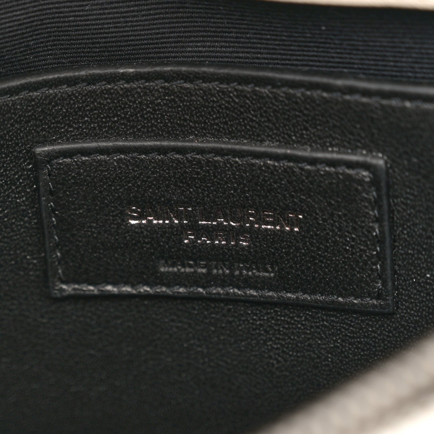 Saint Laurent Sheepskin Matelasse Chevron Monogram Medium College Bag Crema Soft 6 of 13