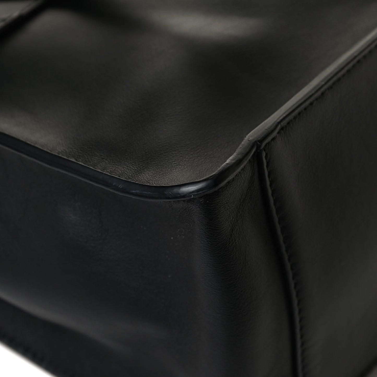 Vitello Grace Matte Large Flip Tote Black