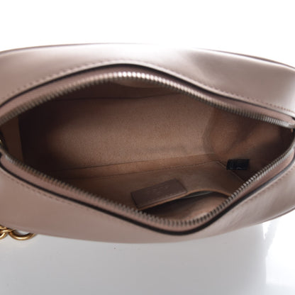 Gucci Calfskin Matelasse Small GG Marmont Chain Shoulder Bag Porcelain Rose 5 of 8