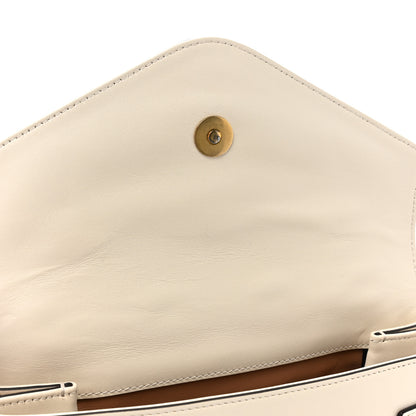 Gucci Nappa Pearl Studded Mini Queen Margaret Broadway Shoulder Bag Mystic White 11 of 12