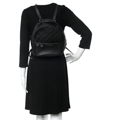 Louis Vuitton Empreinte Sorbonne Backpack Black 2 of 9