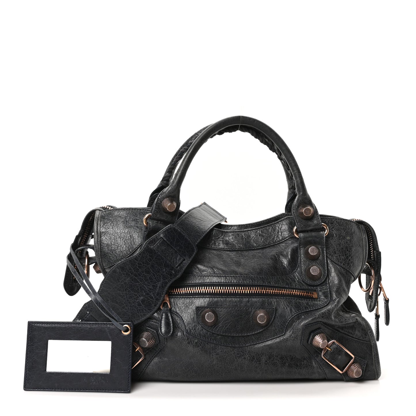 Agneau Giant 21 Rose Gold Hardware City Dark Night