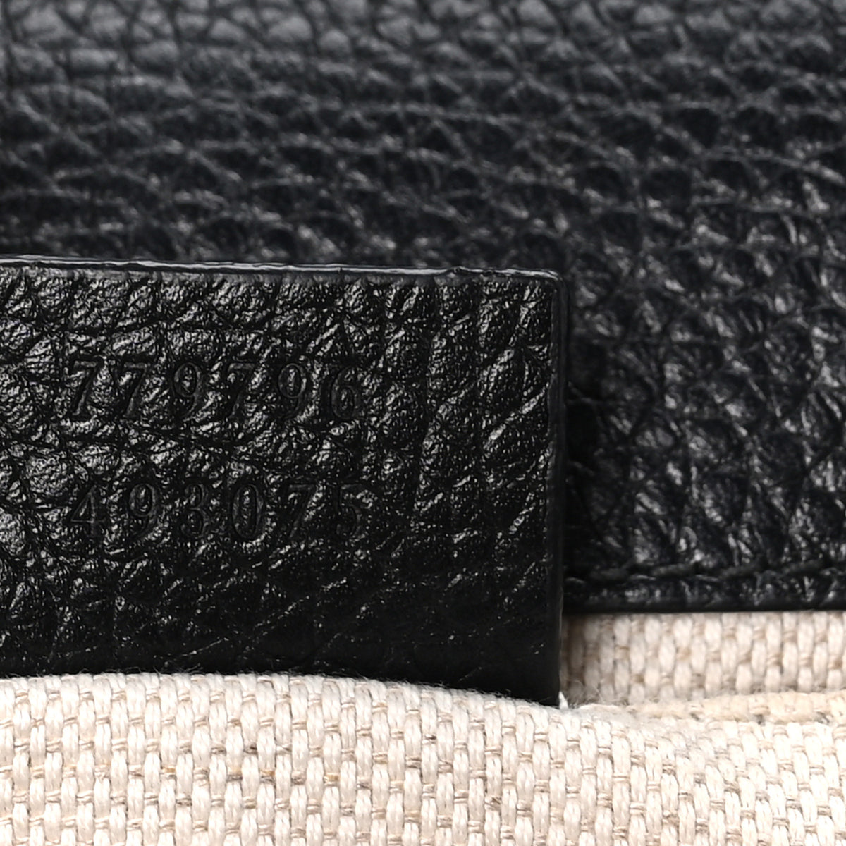 Gucci Calfskin Small GG Marmont Top Handle Bag Black 7 of 10