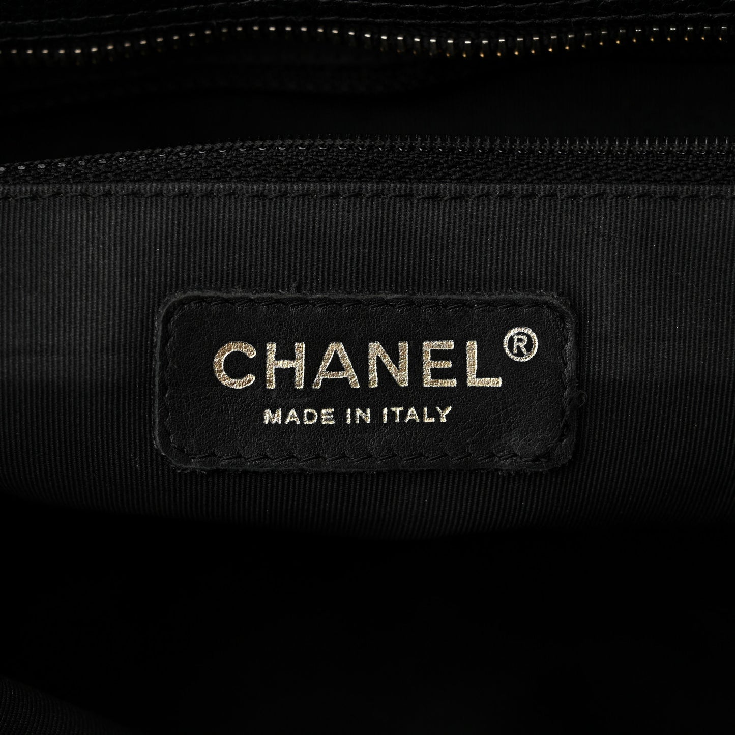 Caviar Quilted Large Bowler Black