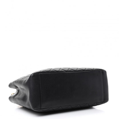 Chanel Caviar Quilted Grand Shopping Tote GST Black 4 of 10