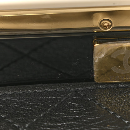 Chanel Resin Crystal Los Angeles Mini Van Minaudiere Black White 8 of 11