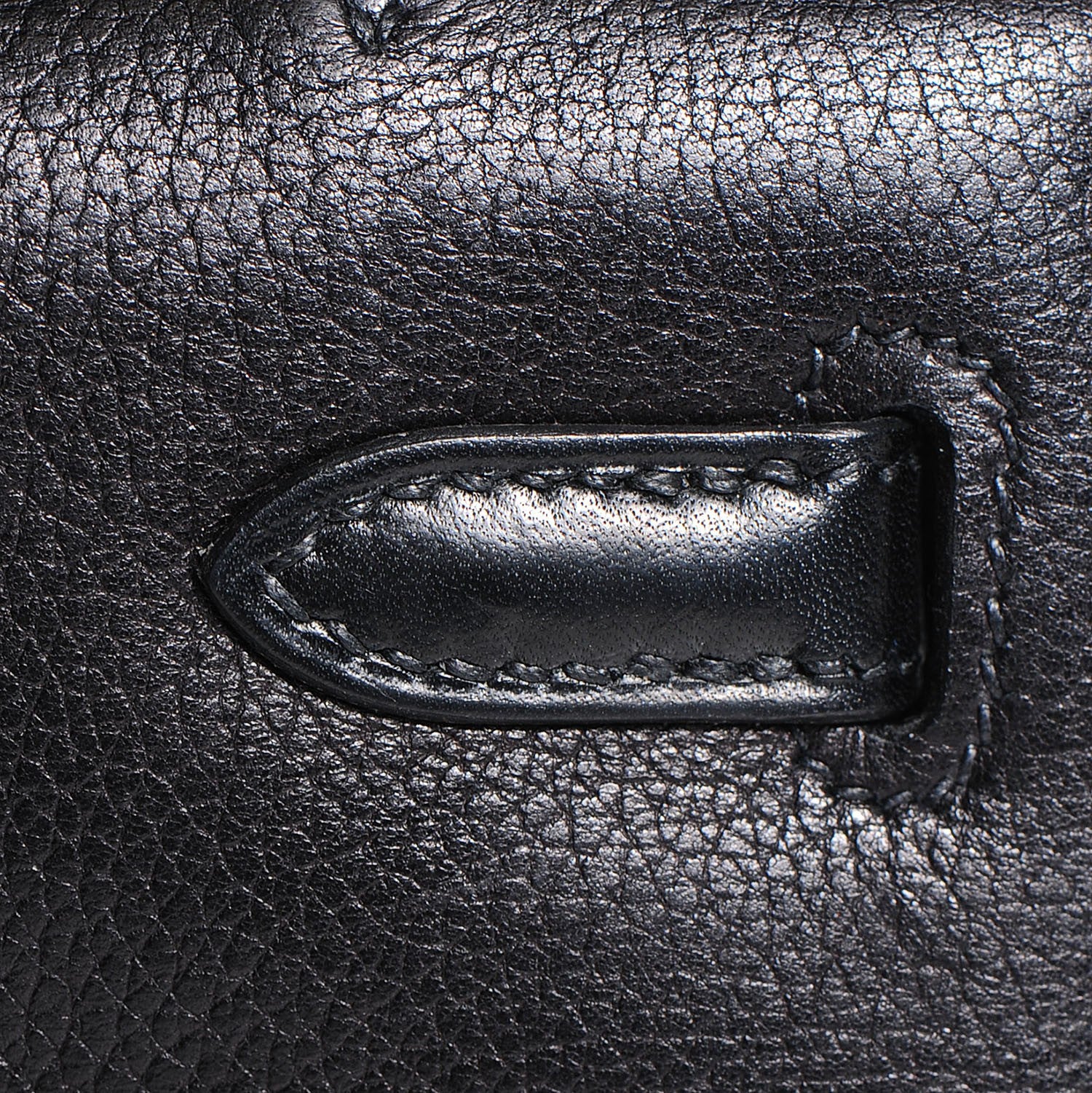 Hermes Chevre Mysore Kelly Pochette Clutch Black 18 of 21