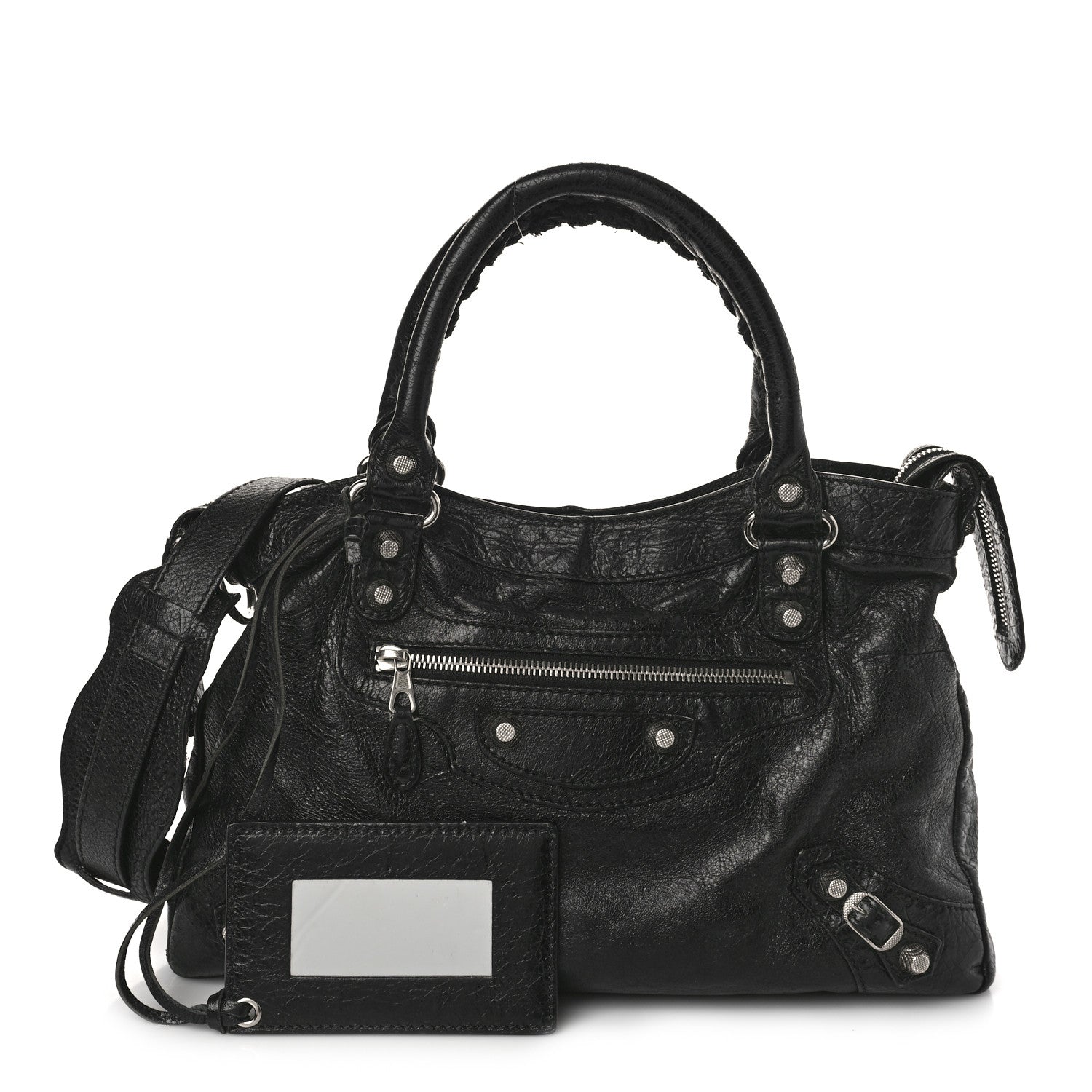 Balenciaga Agneau Giant 12 Silver Hardware Town Black 1 of 16