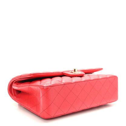 Chanel Caviar Quilted Medium Double Flap Red 4 of 9
